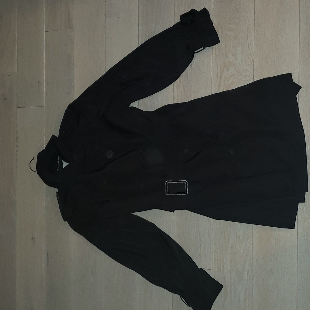 BCBGeneration balloon-sleeve trench coat